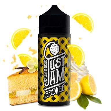 Product Image Of Sponge Lemon 100Ml Shortfill E-Liquid By Just Jam