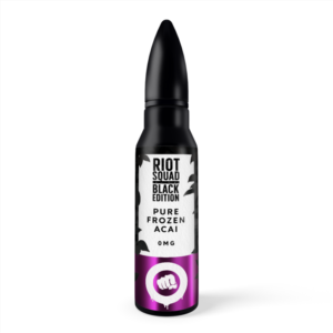 Product Image of Pure Frozen Acai 50ml Shortfill E-liquid by Riot Squad Black Edition