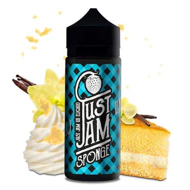 Product Image Of Sponge Vanilla 100Ml Shortfill E-Liquid By Just Jam
