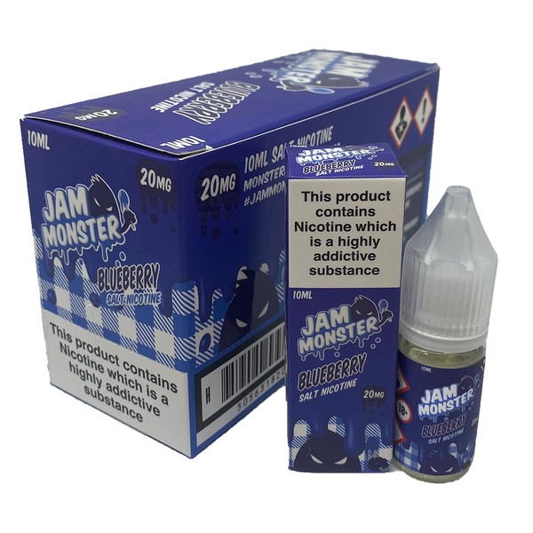 Product Image Of Blueberry Jam Nic Salt E-Liquid By Jam Monster