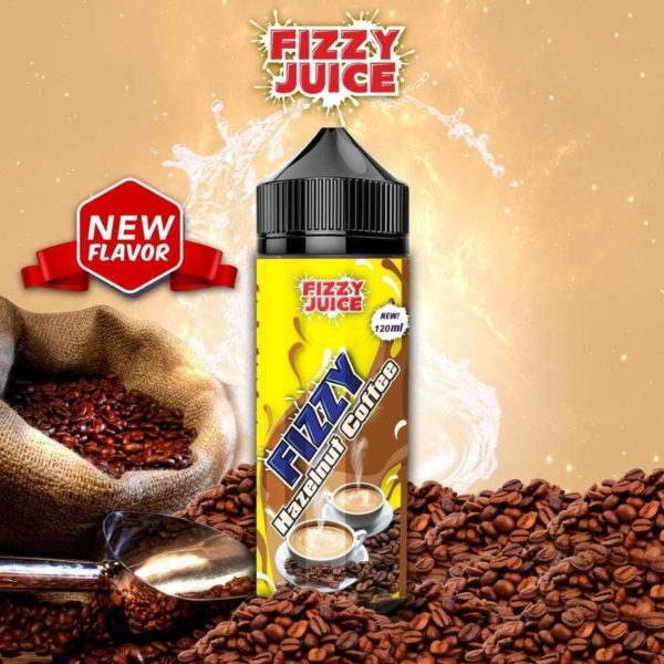 Product Image Of Hazelnut Coffee 100Ml Shortfill E-Liquid By Fizzy Juice