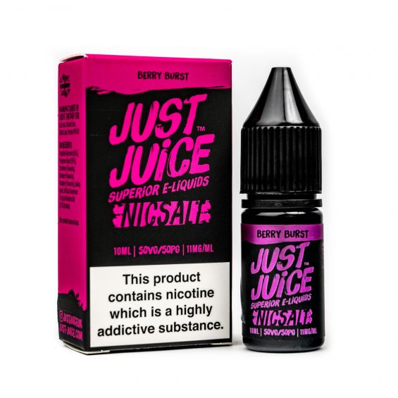 Product Image Of Berry Burst Nic Salt E-Liquid By Just Juice