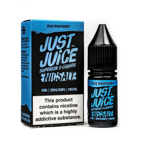 Product Image Of Blue Raspberry Nic Salt E-Liquid By Just Juice