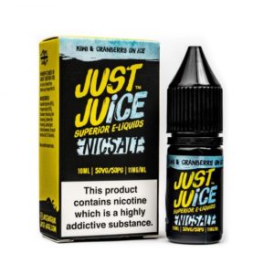 Product Image of Kiwi & Cranberry on Ice Nic Salt E-liquid by Just Juice