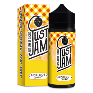 Product Image of Apricot Sorbet 100ml Shortfill E-liquid by Just Jam