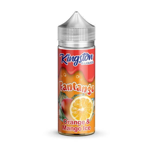 Product Image Of Orange &Amp; Mango Ice 100Ml Shortfill E-Liquid By Kingston Fantango