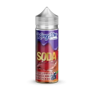 Product Image of Blackcurrant Raspberry Lemonade 100ml Shortfill E-liquid by Kingston Soda