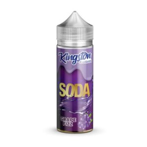 Product Image of Grape Fizz 100ml Shortfill E-liquid by Kingston Soda