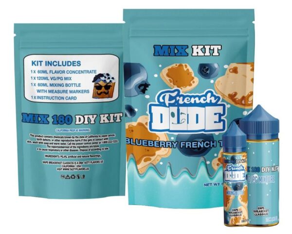 Vape Breakfast Classics – Blueberry French Toast 180Ml Diy Mix Kit