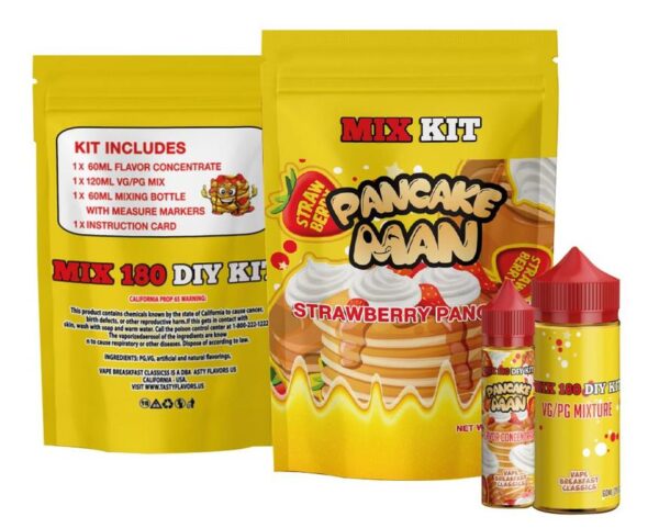 Product Image Of Vape Breakfast Classics - Pancake Man 180Ml Diy Mix Kit