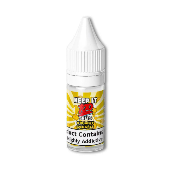 Product Image Of Krunchy Squares Nic Salt E-Liquid By Keep It 100