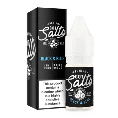 Product Image Of Black &Amp; Blue Nic Salt E-Liquid By Got Salts