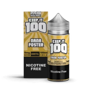 Product Image of Nana Foster 100ml Shortfill E-liquid by Keep It 100