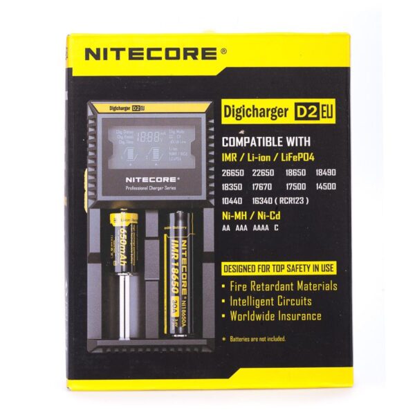 Product Image Of Nitecore D2 Digicharger Eu