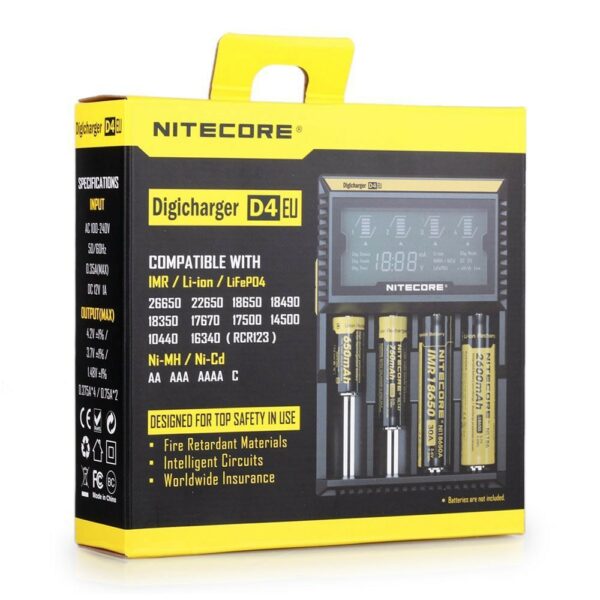 Product Image Of Nitecore D4 Digicharger Eu