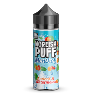 Product Image of Apricot & Watermelon Menthol 100ml Shortfill E-liquid by Moreish Puff Menthol