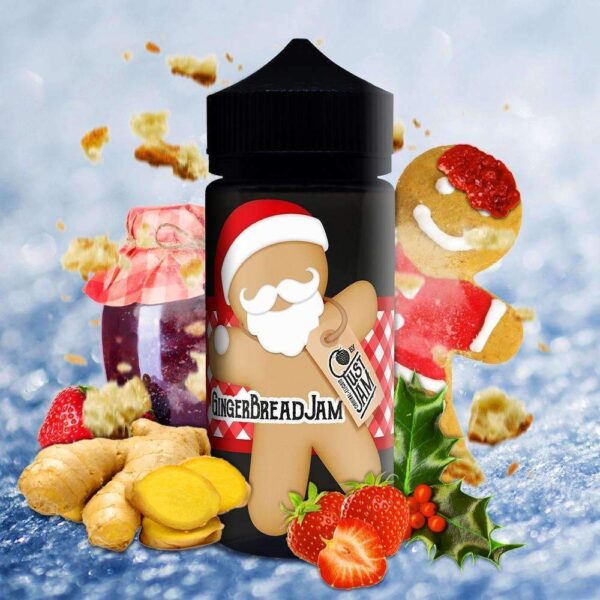 Product Image Of Gingerbread Jam 100Ml Shortfill E-Liquid By Just Jam