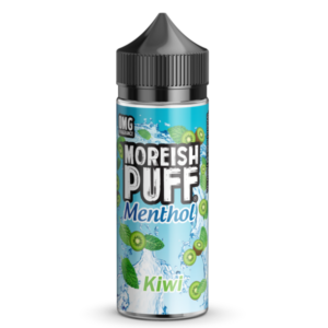 Product Image of Kiwi Menthol 100ml Shortfill E-liquid by Moreish Puff Menthol