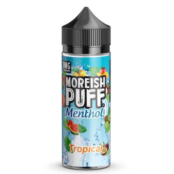 Product Image Of Tropical Mentho 100Ml Shortfill E-Liquid By Moreish Puff Menthol