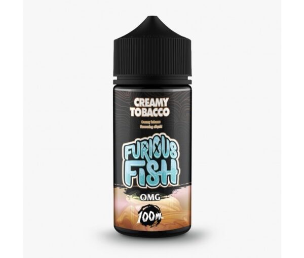 Product Image Of Creamy Tobacco 100Ml Shortfill E-Liquid By Furious Fish