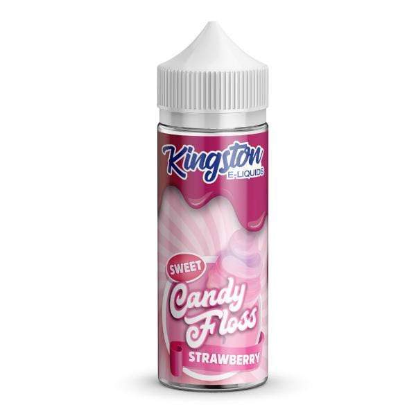 Product Image Of Strawberry 100Ml Shortfill E-Liquid By Kingston Sweet Candy Floss