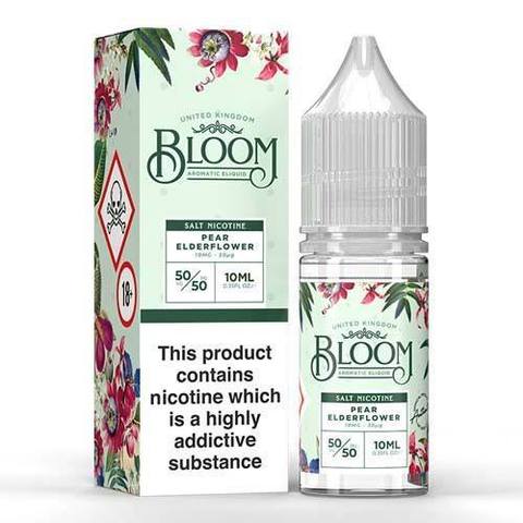 Product Image Of Pear Elderflower Nic Salt E-Liquid By Bloom