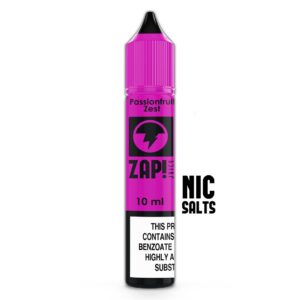 Product Image of Passionfruit Zest Nic Salt E-liquid by Zap! Juice