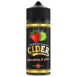 Product Image of Strawberry & Lime 100ml Shortfill E-liquid by Cider