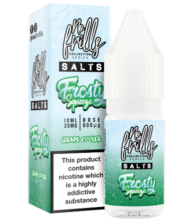 Product Image Of No Frills Salts - Frosty Squeeze Grape Cooler Nic Salt