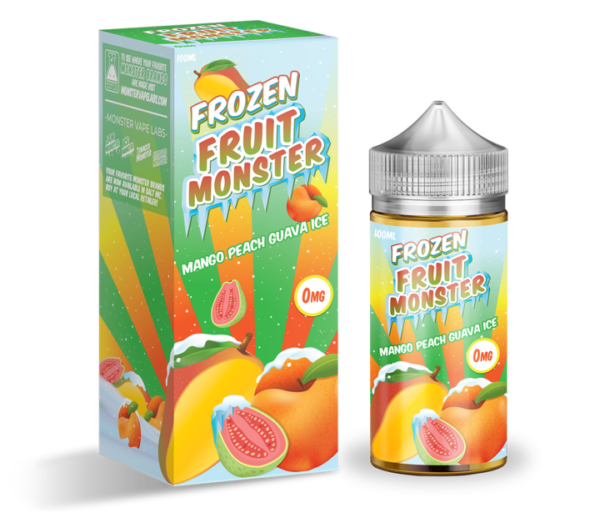 Product Image Of Frozen Mango Peach Guava 100Ml Shortfill E-Liquid By Fruit Monster
