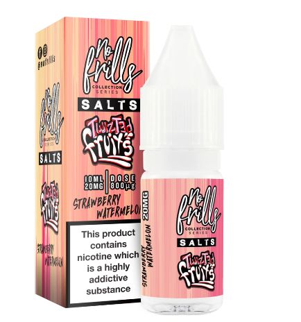 Product Image Of No Frills Salts - Twisted Fruits Strawberry Watermelon Nic Salt