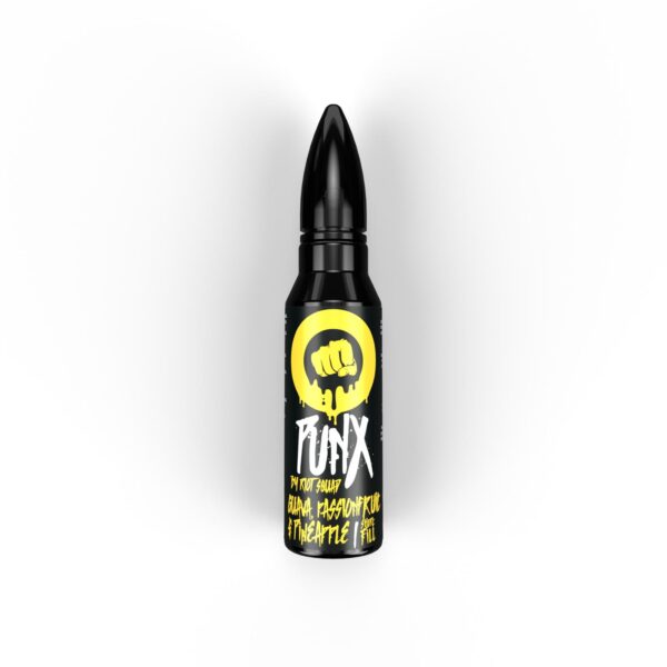 Product Image Of Punx Guava, Passionfruit &Amp; Pineapple 50Ml Shortfill E-Liquid By Riot Squad