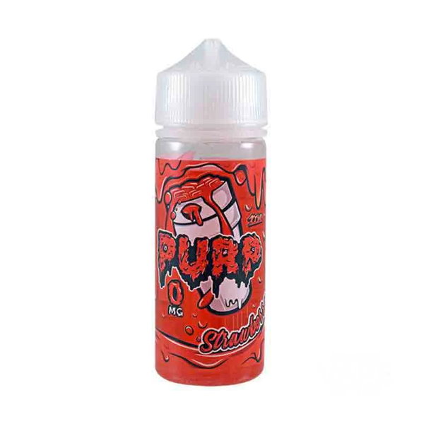Product Image Of Strawberry 100Ml Shortfill E-Liquid By Purp