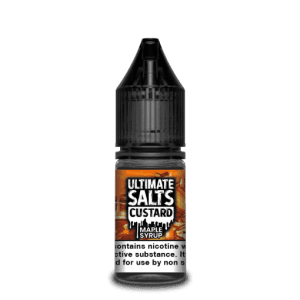 Ultimate Salts E Liquid Custard – Maple Syrup