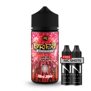 Product Image of RED Fusion 100ml Shortfill E-liquid by Dripd