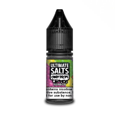 Product Image Of Rainbow Candy Drops Nic Salt E-Liquid By Ultimate Salts
