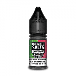 Product Image of Watermelon Cherry Candy Drops Nic Salt E-liquid by Ultimate Salts