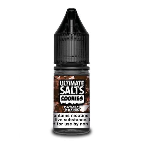 Product Image Of Oatmeal &Amp; Raisin Cookie Nic Salt E-Liquid By Ultimate Salts