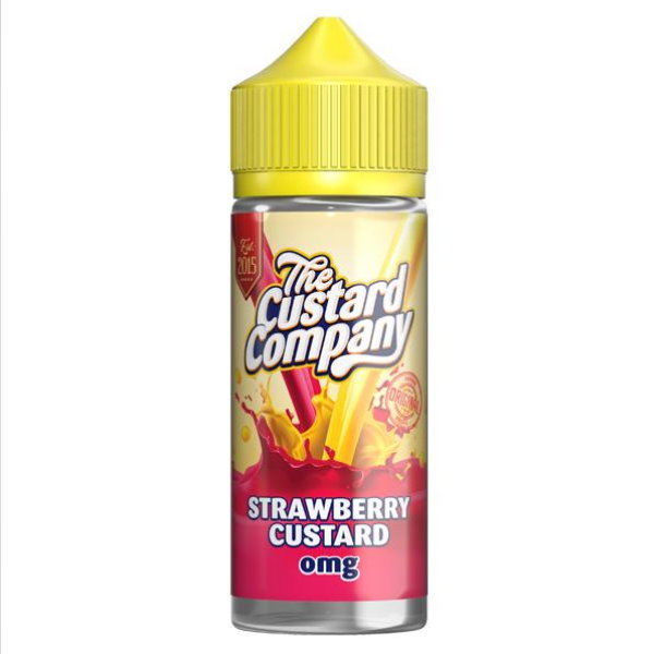 Strawberry Custard E-Liquid By The Custard Company 100Ml