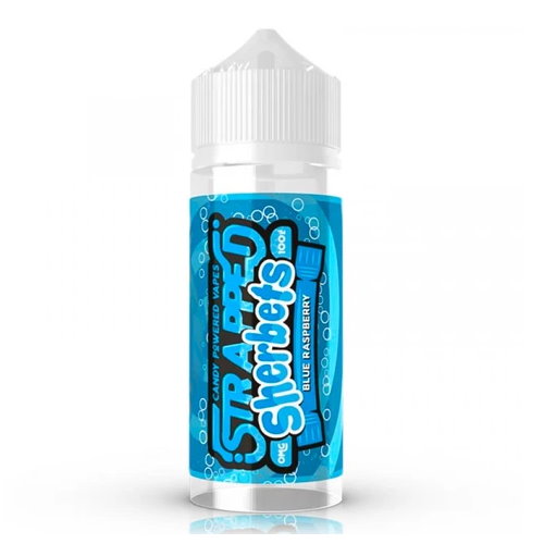 Product Image Of Blue Raspberry 100Ml Shortfill E-Liquid By Strapped Sherbets