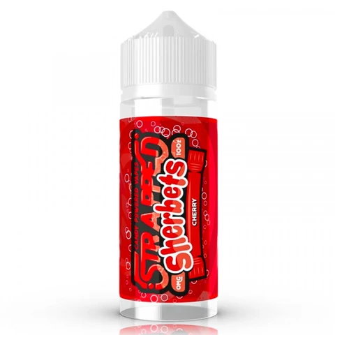 Product Image Of Cherry 100Ml Shortfill E-Liquid By Strapped Sherbets