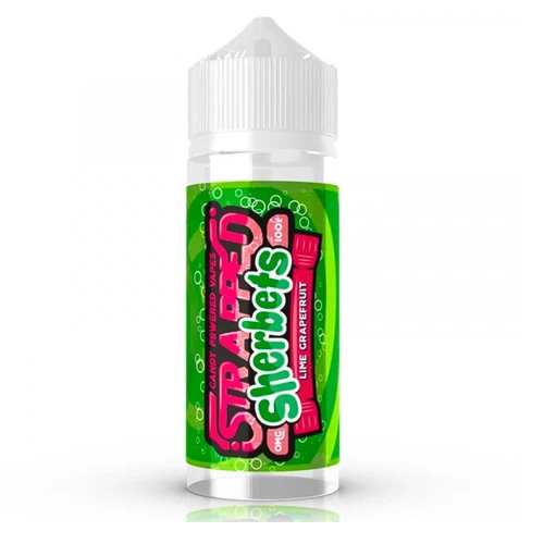 Product Image Of Lime Grapefruit 100Ml Shortfill E-Liquid By Strapped Sherbets