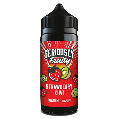 Product Image Of Strawberry Kiwi 100Ml Shortfill E-Liquid By Seriously Fruity