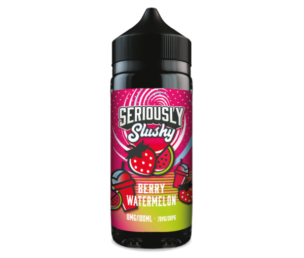 Product Image Of Berry Watermelon 100Ml Shortfill E-Liquid By Seriously Slushy