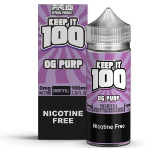 Product Image of OG Purp 100ml Shortfill E-liquid by Keep It 100