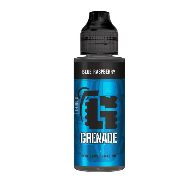 Product Image Of Blue Raspberry 100Ml Shortfill E-Liquid By Grenade