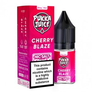 Product Image of Cherry Blaze Nic Salt E-liquid by Pukka Juice
