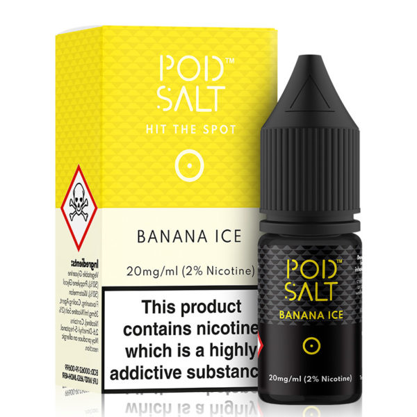Product Image Of Banana Ice Nic Salt E-Liquid By Pod Salt