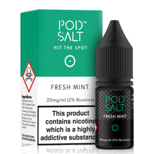 Product Image of Fresh Mint Nic Salt E-Liquid By Pod Salt