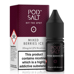 Pod Salt – Mixed Berries Ice Nicotine Salt